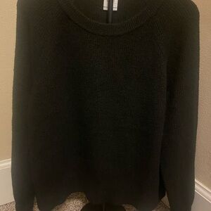 Cielo Women's Black Crew Neck Sweater